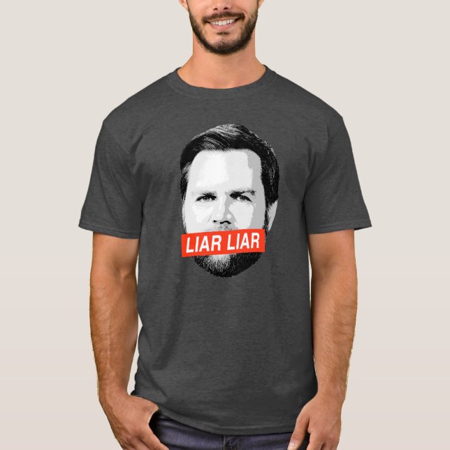 Camiseta Anti-Vance - Mentiroso (Frente)