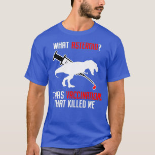 Camiseta Anti-Vax Sem Vacina Antivaxantes Engraçados Com V