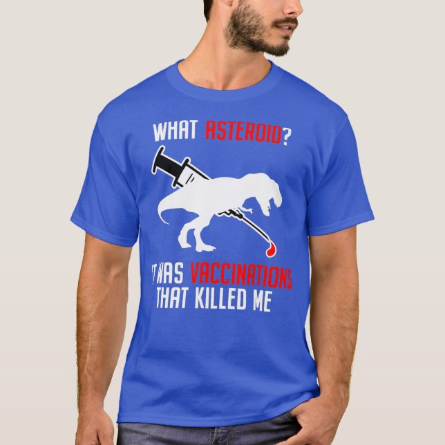 Camiseta Anti-Vax Sem Vacina Antivaxantes Engraçados Com Va (Frente)