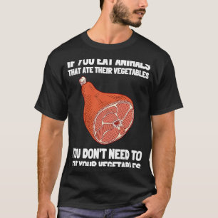 Camiseta Anti-Vegan Carnivore Carne Comida Keto Dieta 5