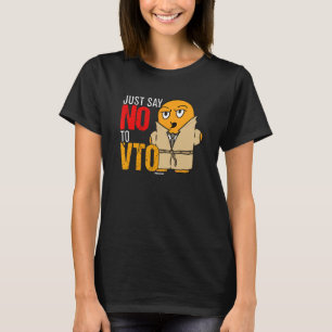 Camiseta Anti Vto Mcpecc Diga Não Ao Colega De Trabalho Vto