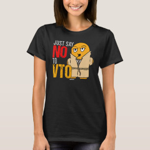 Camiseta Anti Vto Mcpecc Diga Não Ao Colega De Trabalho Vto