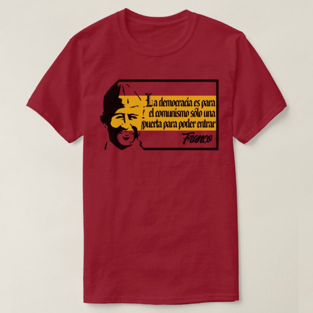 CAMISETA ANTICOMUNISTA (Frente do Design)