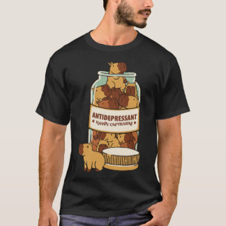 Camiseta Antidepressivo Capybara por Tobe Fonseca