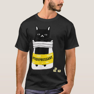 Camiseta Antidepressivo Gato