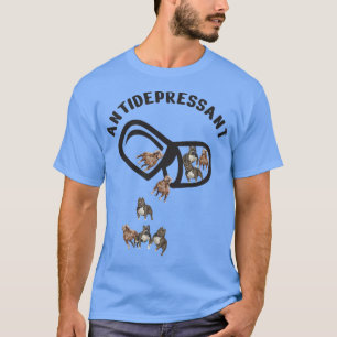 Camiseta Antidepressivos, Amantes De Cachorro De Pitbull, C