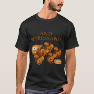 Camiseta Antidepressivos de Esquilo