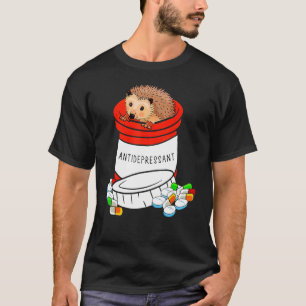 Camiseta Antidepressivos Hedgehog Cute Hedgehog