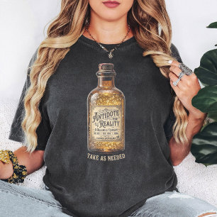 Camiseta Antidoto Para a Realidade Farmácia Antiga