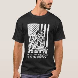 Camiseta Antifascismo Resistir Um Dia Vamos Acordar Para o