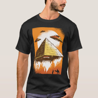 Camiseta Antiga Alienígena de OVNI do Egito