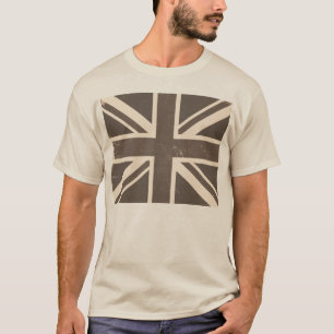 Camiseta Antiga bandeira do Reino Unido