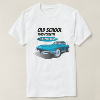 Camiseta Antiga escola corveta de arraia de 1965