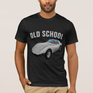 Camiseta ANTIGA ESCOLA DA DÉCADA DE 1970: T-Shirts CLÁSSICA