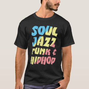 Camiseta Antiga Escola Salto Salto Salto do Jazz Futuro Rap