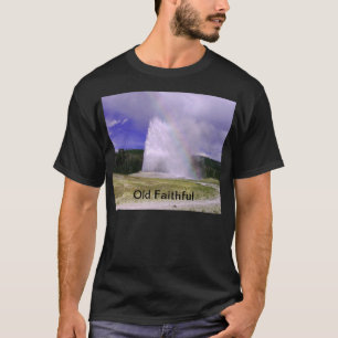 Camiseta Antiga fé no Parque Nacional de Yellowstone