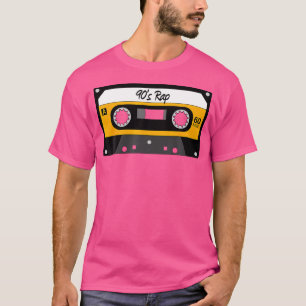 Camiseta Antiga Fita De Cassete Escolar Retroativa Hip Hop 