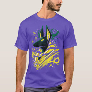 Camiseta Antiga mitologia Egípcia Egito Deus Anubis
