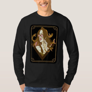 Camiseta Antiga Mitologia Grega Medusa Tarot Card Sn Grego
