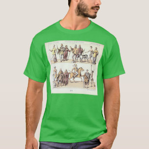 Camiseta Antiga moda britânica Excelente de Geschichte des