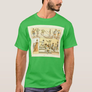 Camiseta Antiga moda italiana e 15 estilo de vida