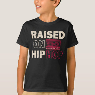 Camiseta Antiga Rap de Música Infância Vintage Hip Hop Ba