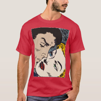Camiseta Antiga Romance de histórias em quadrinhos