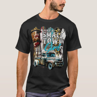 Camiseta Antiga Torre de Água de Caminhão Apenas Uma Pequen