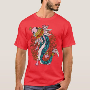 Camiseta Antigo Ancião Axolotl Aztec Serpente Mayan I Quetz