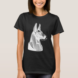 Camiseta Antigo Deus Egípcio Anubis Olho De Horus Kemet Egy