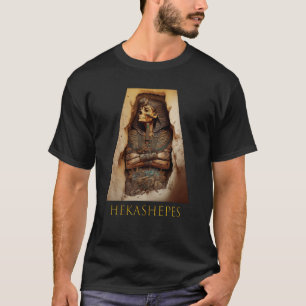 Camiseta Antigo Egípcio do Rei Faraó Hekashepes