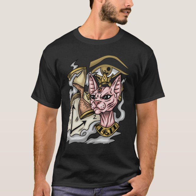 Camiseta Antigo Egito Olho De Ra Horus Pharaoh Sph (Frente)