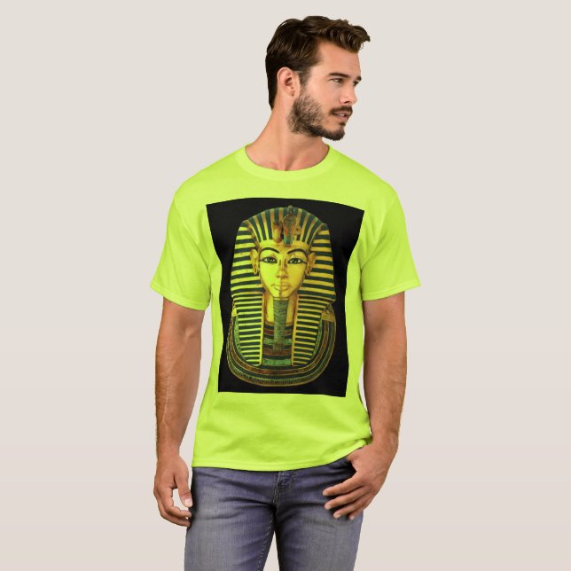 Camiseta Antigo faraó egípcio Tutankhamun (Frente Completa)