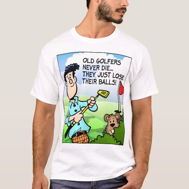 Camiseta Antigo Golfista (Frente)