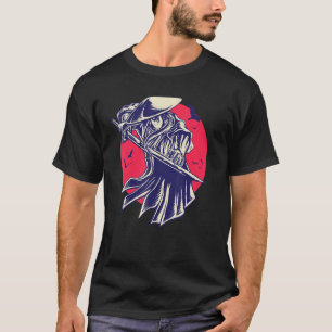 Camiseta Antigo Japonês Samurai Bushido Katana Ronin Ásia
