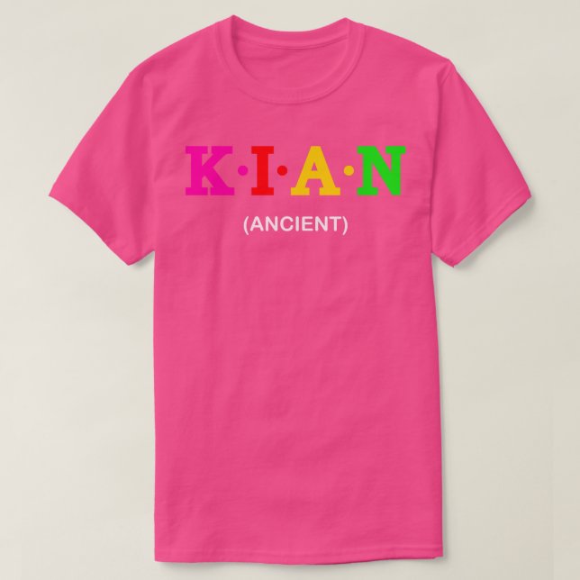 Camiseta Antigo Kian (Frente do Design)