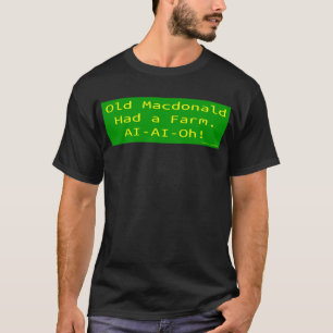 Camiseta Antigo MacDonald