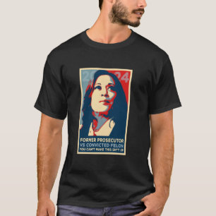 Camiseta ANTIGO PROCURADOR vs CONVICTED FELON Kamala Harris