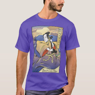 Camiseta Antigo Retro Samurai Warrior Fotografia do Guerrei