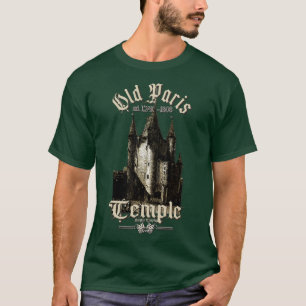 Camiseta Antigo Templo de Paris Cavaleiros Templários