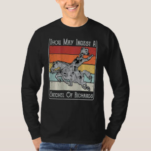 Camiseta Antigo Tu Podes Ingerir Uma Saca De Richards