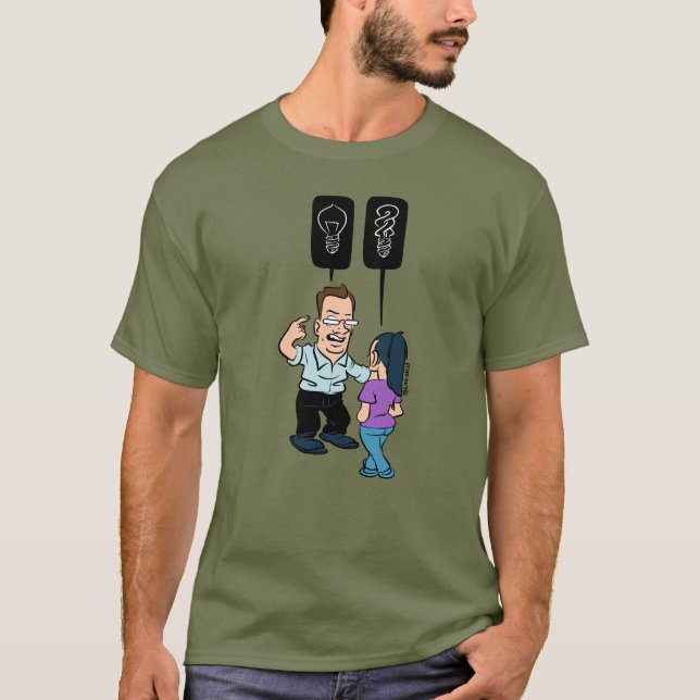 Camiseta Antigo versus novo (Frente)