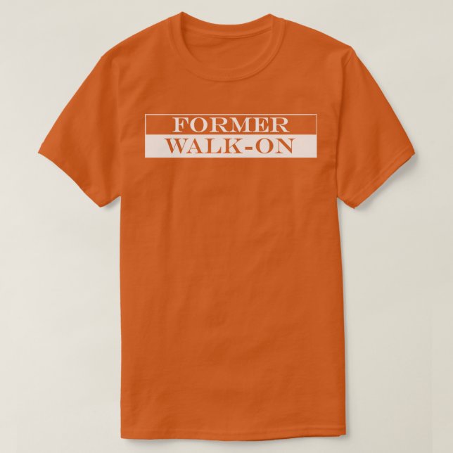 Camiseta antigo walkon walkon (Frente do Design)