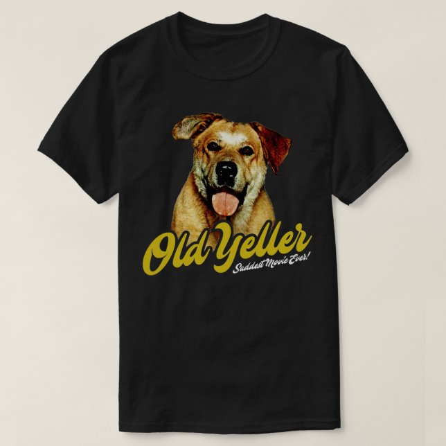 Camiseta Antigo Yeller (Frente do Design)