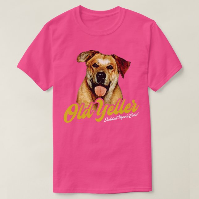 Camiseta Antigo Yeller (Frente do Design)