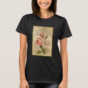 Camiseta Antigos Rosas franceses
