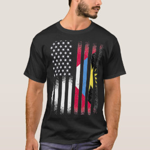 Camiseta Antigua American Patriot Grown Country USA Flags S