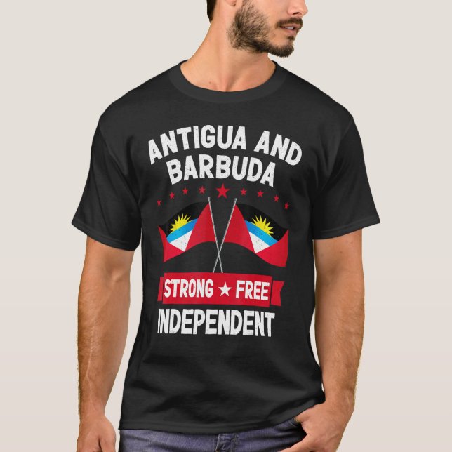Camiseta Antigua and Barbuda (Frente)