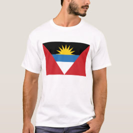 Camiseta Antigua and Barbuda Flag T-Shirt, Patriotic 