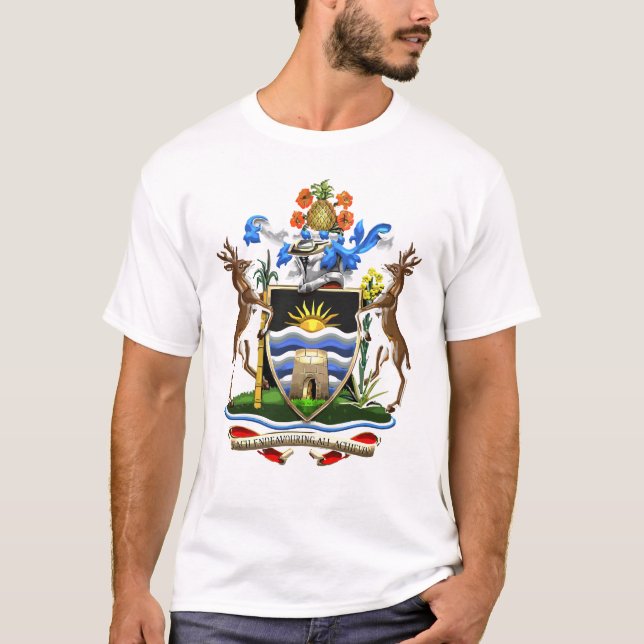Camiseta Antígua e Barbuda (Frente)